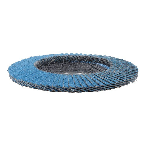 24 PCS 4.5" x 7/8" T29 Flap Discs 40/60/80/120 Grit Angle Grinder Sanding Disc