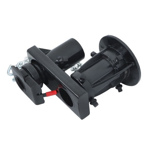 C5G X 12''-16 Fifth Wheel to Gooseneck Adapter With 7-1/2" Offset For Rv Trailer