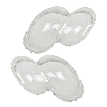 1 Pair Clear Front Headlight Lens Cover for Mercedes Benz W230 2003 2008
