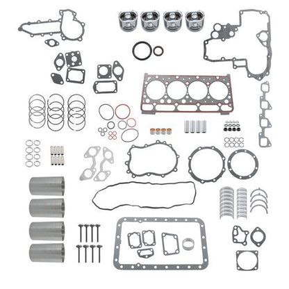 S150 Loader V2403 V2403 IDI V2403T V2403MDI Engine Rebuild Kit For Bobcat