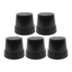 5 Pack Heavy Duty 5 Gallon Planters Plastic Nursery Pots Flower Plant Pots