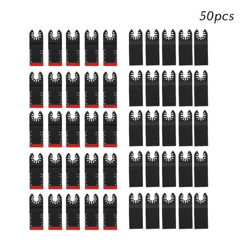 34MM Multitool Blades 50 Pack Bi-Metal Oscillating