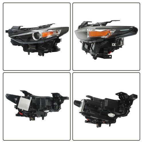 For Mazda 3 2019-2021 Headlamps Left/Driver Side LED w/o AFS Headlight Assembly