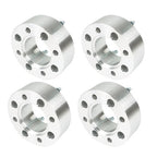 Wheel Spacers For Honda Rincon 680 4x110 2" 74mm M10x1.25 Silver X4
