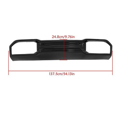 Front Bumper Lower Plate Durable Plastic Compatible For GMC Sierra 1500 2022-24