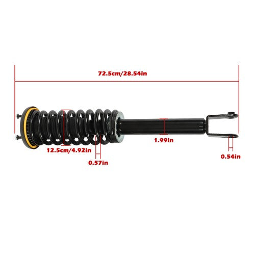 Pair Front Shock Struts Assys w/Electronic For Jaguar XJ XJR 2010-2019 C2D16483