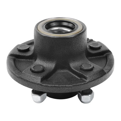 2-Pack Pre-assembled 5-Lug 4.5"Trailer Wheel Hub For 3,500 lbs #84 Trailer Axle