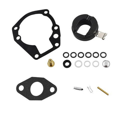Carb Repair Kit With Float 1.5hp/2hp/3hp/4hp For Johnson Evinrude 398532 18-7043