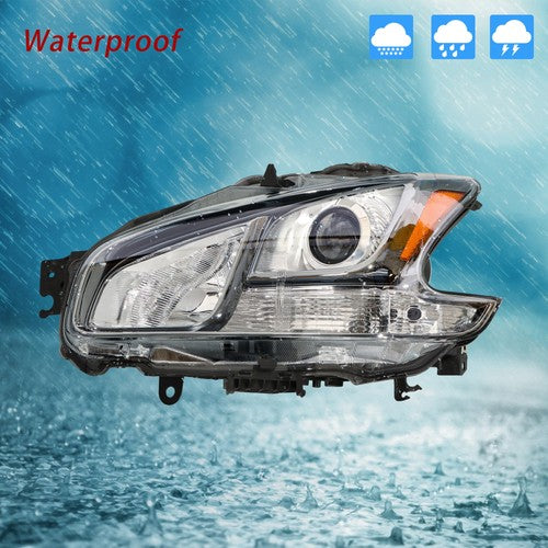 Left / Driver Side HID Headlight Assembly For Nissan Maxima 2009-2014 Headlamp