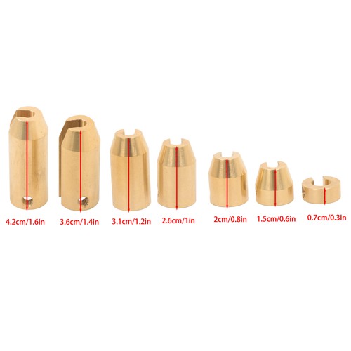 Universal Motorcycle Reusable Brass Wheel Spoke Balance Weights Refill 14 PACK