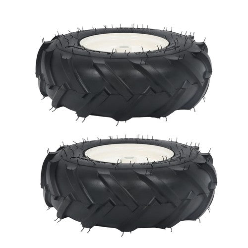 13x5.00-6 inch Lawn Mower Tires and Wheels (3/4'inch Axle Diameter) 2pcs