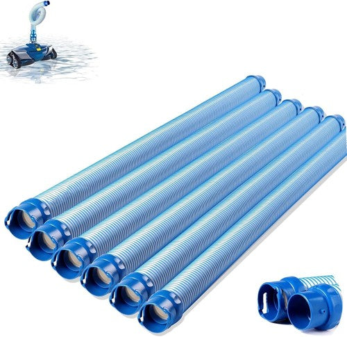 6 Pack Pool Cleaner Hose for Zodiac X7 T3 T5 MX6 MX8, 39" Twist Lock Hoses