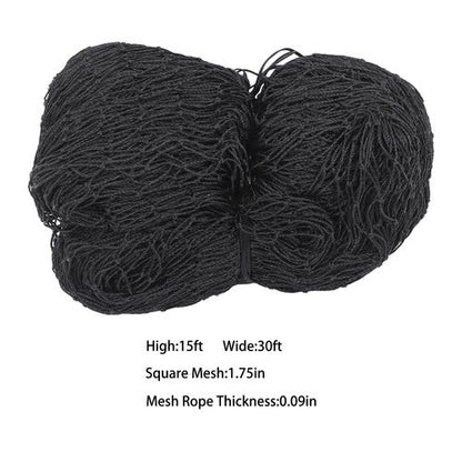 Sports Net,Sports Netting Barrier 15x30FT Baseball Softball Backstop Nets