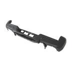 For Toyota Tacoma 2016-2023 Powdercoated Black Rear Step Bumper W/o Sensor Holes