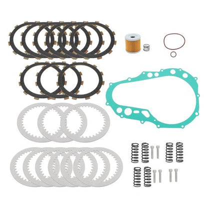 Plates Kit For Suzuki QuadSport Z400 2003-2014 Heavy Duty Clutch Friction Steel