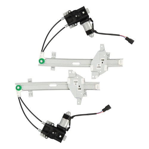 Power Window Regulator RL&RR w/ Motor For Buick Century 97-05 741-709 741-710