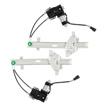 Power Window Regulator RL&RR w/ Motor For Buick Century 97-05 741-709 741-710