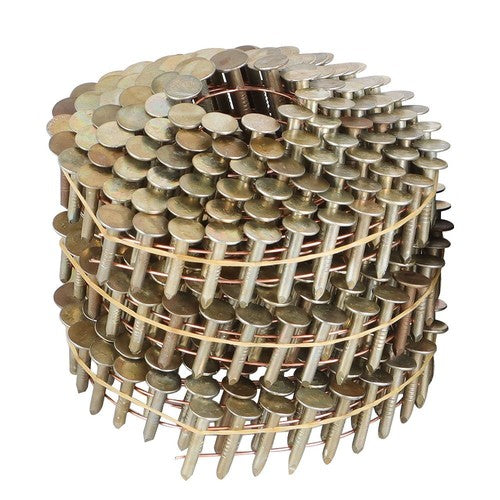 7/ 8 inch 15 degree inclined coil 3600 full round head roof nails Galvanized New