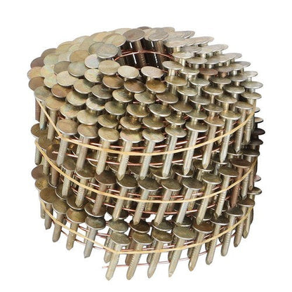 7/ 8 inch 15 degree inclined coil 3600 full round head roof nails Galvanized New