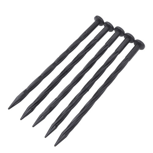Edging Nails Garden Anchoring Spikes 8 Inch 60 Pcs Plastic Spiral Landscape