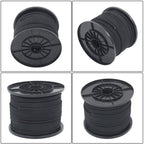 3/16 Inch x 500 Feet Hollow Braid Polypropylene Rope  ��������������������������� Black���������������������������750 Pounds