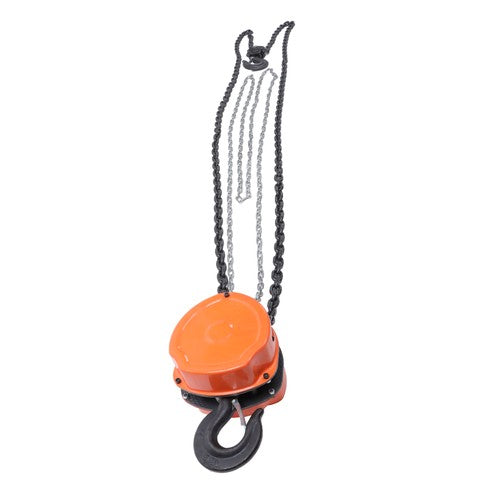 Hand Chain Hoist Steel 3Ton/6600 Lbs10ft/3m 360° swivel hook 1m lifting strap