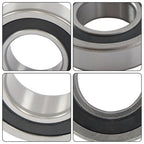 4Pcs 62/32-2RS Bearings 32��65��17mm Double Rubber Seals Deep Groove Ball Bearing