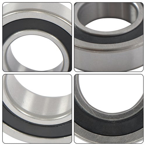 4Pcs 62/32-2RS Bearings 32×65×17mm Double Rubber Seals Deep Groove Ball Bearing