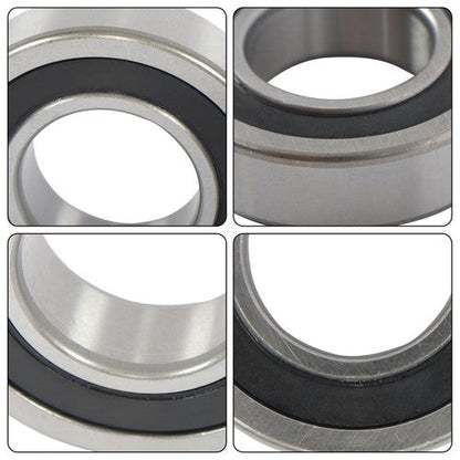 4Pcs 62/32-2RS Bearings 32×65×17mm Double Rubber Seals Deep Groove Ball Bearing
