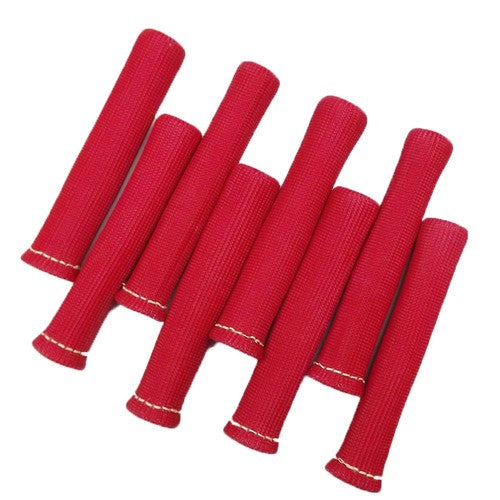 Red 1200°Spark Plug Wire Boots Heat Shield Protector Sleeve SBC BBC 350 454