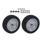 3.4' Axle Hole For Lawn Mower Solid Tire 2-Pack 13X5.00-6 Tire & Wheel Flat Free
