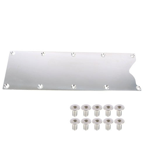 For LS Gen 3 Billet Valley Pan Cover Plate (NO Knock Sensor) LSX