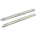1 Pair of Locking Drawer Slides 24" Full Extension & Lock 150lbs Capacity