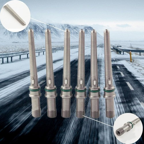 6PCS 4929864 Injector Connector Tubes for Dodge Ram 2500 3500 4500