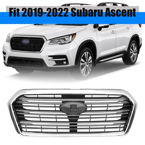 91121XC01A Front Bumper Grille Chrome for 2019-2022 Subaru Ascent