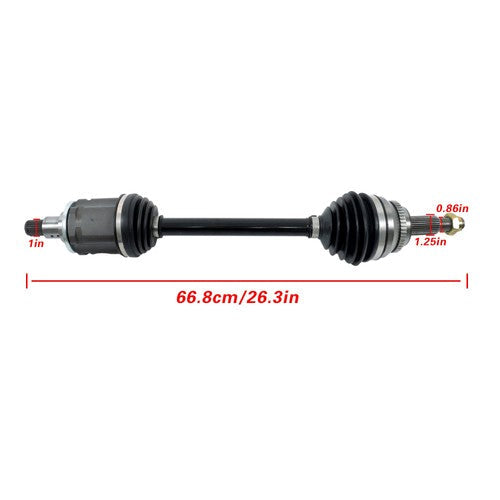 For Toyota Sienna 2004-2010 AWD Front Left Side CV Axle Shaft Assembly 665250