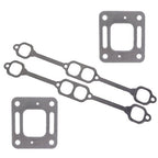 For Mercruiser 5.0 mpi 5.7 350 mag riser block v8 elbow kit Gasket Manifold