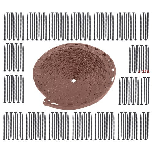 2 inches high 246 feet  Garden edge lawn grass stone isolation strip