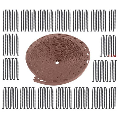 2 inches high 246 feet  Garden edge lawn grass stone isolation strip