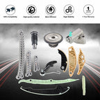13Pcs Timing Chain Kit For VW Jetta Tiguan Passat CC Jetta Audi A5 Q5 A4