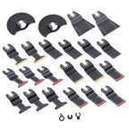 25PCS Oscillating Tool Professional Bi-Metal Multitool Blades Kits for Wood Nail