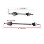 Fit For Toyota Corolla 2009 10-11 2012 2PCS Front CV Axle Shaft 66522466-5228