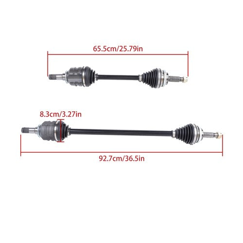 Fit For Toyota Corolla 2009 10-11 2012 2PCS Front CV Axle Shaft 66522466-5228