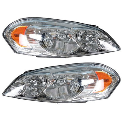 LH&RH Headlights For Chevrolet Impala 2006-11 12 13/Impala Limited 14 2015 2016