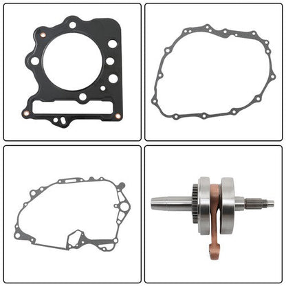For HONDA TRX 400EX Crank Piston Top End Engine Complete Rebuild Kit 1999-2014