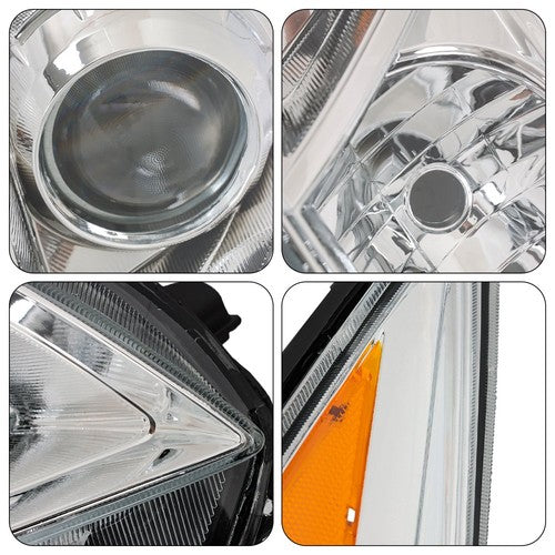 Headlights Headlamps For Toyota Prius 2012-2015 Replacement Right&Left Halogen
