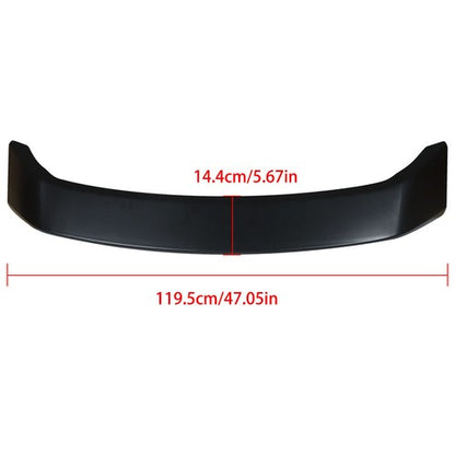 For Honda Civic 2012 13 14-15 ABS Rear Trunk Lip Spoiler Wing w/Led Brake Light