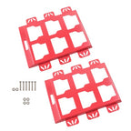 2 Pieces Tool Box Mounting Plate 50Lbs Half Package For Tool Storage System