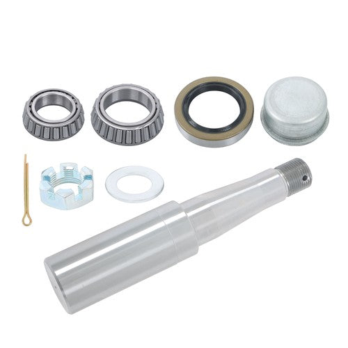 1 Set Fit For 5 on 4.5" Wheel Hub Kit and 8.25" Round #84 Spindle (7-Piece Set)