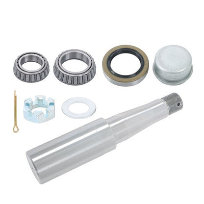 1 Set Fit For 5 on 4.5" Wheel Hub Kit and 8.25" Round #84 Spindle (7-Piece Set)